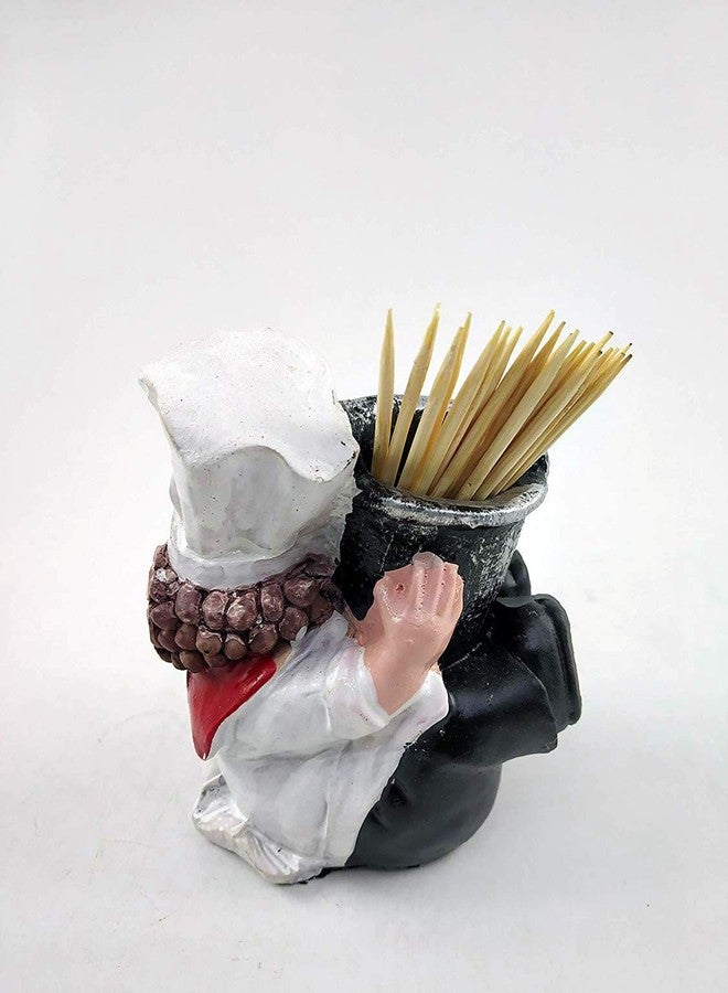 Go Hooked Small 8CM Resin Toothpick Holder Toothpick Dispenser for Home Dcor & Gifting (CHFVM72-A) - Image 5